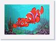 Disney Nemo 1 * Efekt 3D, Disney, zad papier 4 farby. * 2520 x 1734 * (3.88MB)